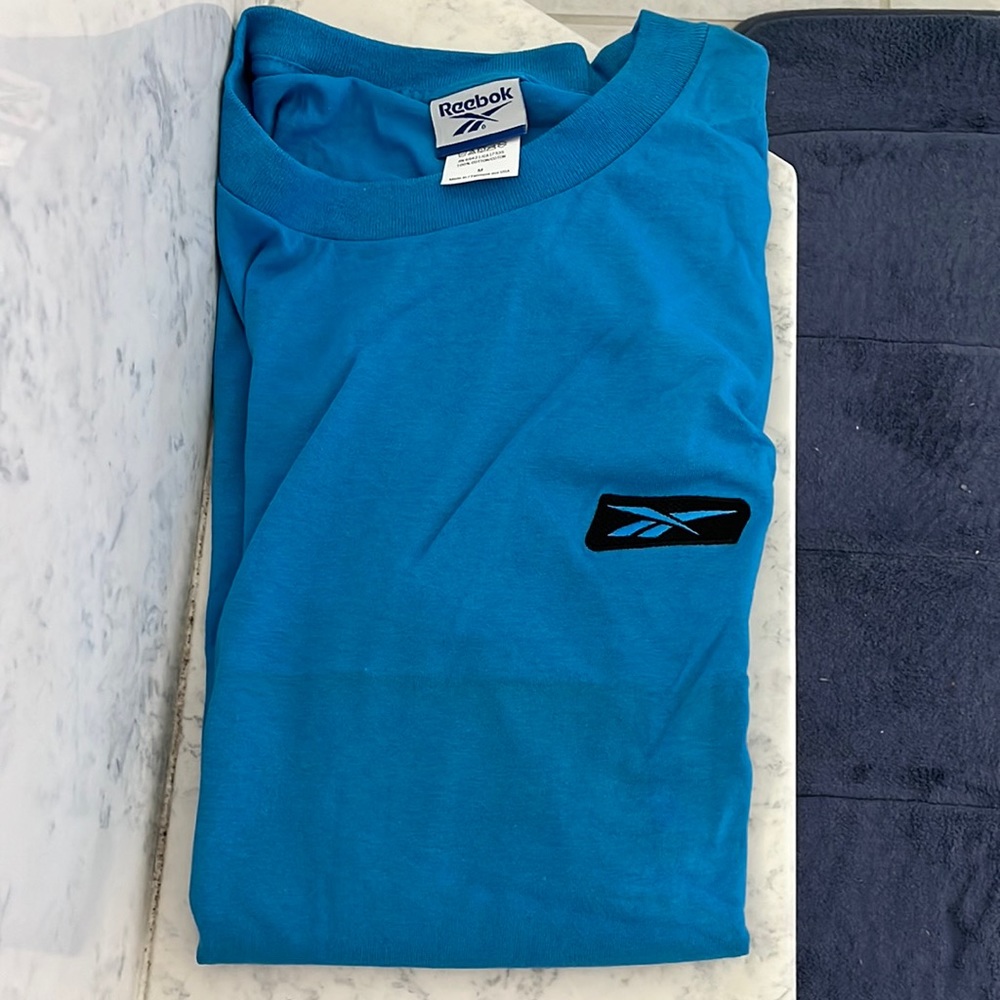 Reebok Blue Medium T Shirt
